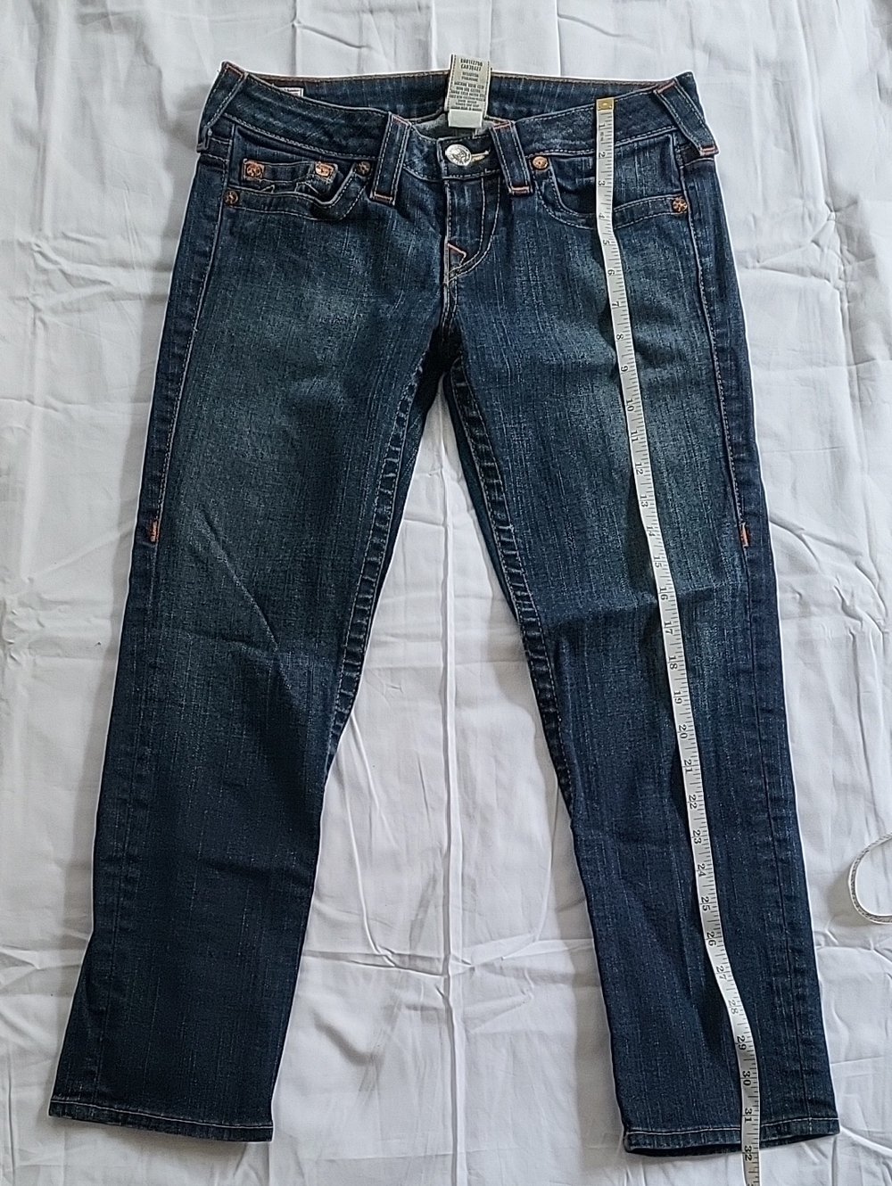 True Religion Lyzzy Straight-Leg Jeans Size 29